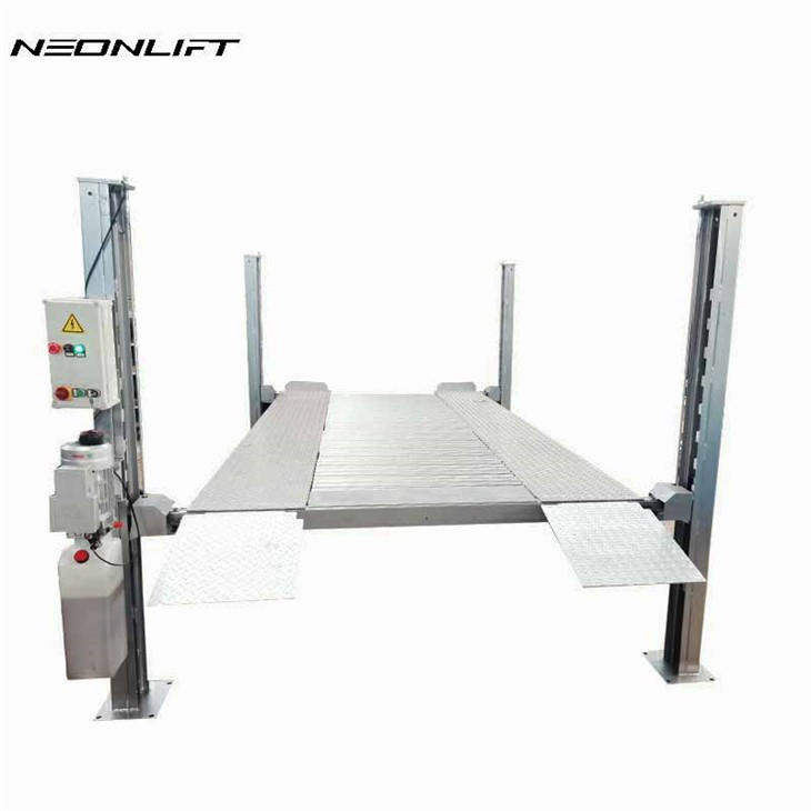 آسانسور پارکینگ چهار پستی هیدرولیک