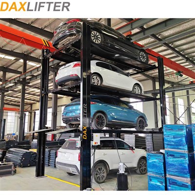 چهار پست خودرو سیستم انباشته