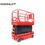 نوع قیچی خودراننده آسانسور کار